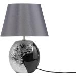 Ezüst És Fekete Színű Modern Asztali Lámpa