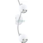 Acél Fehér Eglo Falra szerelhető Spot lámpák GU10 típusú foglalattal