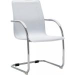 Modern Poliészter Fehér Karfás Irodai székek 