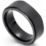Fekete Acél Férfi Gyűrű