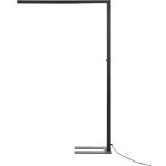 Fekete Fém LED Állólámpa 194 cm Fényerõszabályozós Mozgásérzékelõs Iroda Világítás