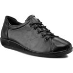 Félcipõ ECCO Soft 2.0 20650356723 Black With Black Sole