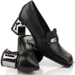 Női Klasszikus Bőr Fekete Karl Lagerfeld Loaferek 36-os méretben 