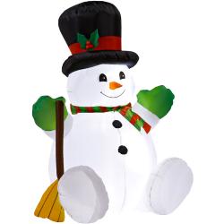 Felfújható karácsonyi figurák-hóember, 150 cm
