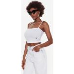 Designer Női Fehér Calvin Klein Jeans Ujjatlan pólók akciósan XL-es 
