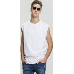 Férfi Streetwear Dzsörzé Fehér Urban Classics Sleeveless Trikók 4XL-es 