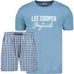 Férfi Lezser Világoskék árnyalatú Lee Cooper Rövid ujjú pólók akciósan 