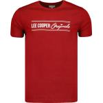 Férfi Lezser Lee Cooper Kereknyakú Rövid ujjú pólók akciósan L-es 