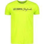 Férfi Lezser Világos zöld árnyalatú Lee Cooper Kereknyakú Rövid ujjú pólók M-es 