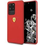 Elegáns Szilikon Piros Ferrari Forma 1 Samsung Galaxy S 20 tok Puha műanyag 