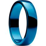 Férfi Kék Lucleon Gyűrűk Rozsdamentes acélból 46 
