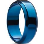 Férfi Kék Lucleon Nemesacél gyűrűk Rozsdamentes acélból akciósan 48 