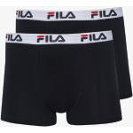 Designer Férfi Streetwear Sötétkék árnyalatú Fila Sztreccs boxerek 2 darab / csomag L-es 