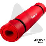 Fitnesz szõnyeg MOVIT 190x100x1,5 cm piros