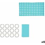 Kék Zuhanyfüggönyök 2 darab / csomag akciósan 180x180 