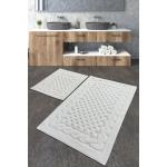 Törtfehér árnyalatú Fürdőszoba szőnyegek 