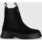 Női Fekete Gant Őszi Magasszárú cipők Szarvasbőr 40-es méretben 