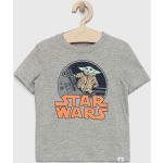 Feliratos Szürke GAP Star Wars Gyerek pólók 2 hónaposoknak 