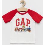 Feliratos Poliészter Piros GAP Mancs őrjárat Gyerek pólók Fenntartható forrásból 12 hónaposoknak 