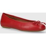 Női Lezser Gumi Piros Geox Balerina cipők 36-os méretben 