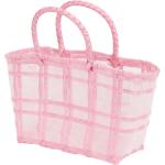 GLAMOROUS Shopper táska rózsaszín / átlátszó