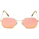 Férfi Retro Műanyag Narancssárga Szögletes napszemüvegek 