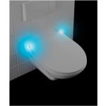 Gubbio fehér WC-ülõke LED fénnyel, 44 x 36,8 cm - Wenko
