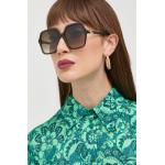 Designer Női Műanyag Barna Gucci Szögletes napszemüvegek 5 XL-es 