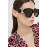 Designer Női Fekete Gucci Napszemüvegek 3 XL-es 