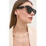 Designer Női Fekete Gucci Cat-eye napszemüvegek 3 XL-es 
