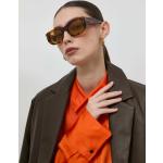 Designer Női Műanyag Barna Gucci Szögletes napszemüvegek 