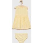 Sárga Guess Mini Bélelt Gyerek ruhák 12 hónaposoknak 