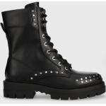 Strasszos Női Lezser Bőr Fekete Guess Téli cipők Fűzős kapoccsal 36-os méretben 