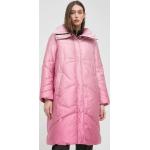 Női Poliészter Rózsaszín Guess Béléses Steppelt kabátok Fenntartható forrásból XS-es 