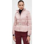 Női Lezser Poliészter Rózsaszín Guess Béléses Steppelt kabátok Fenntartható forrásból - Vízálló XS-es 