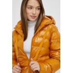 Női Elasztán Sárga Guess Bélelt Átmeneti & Tavaszi kabátok Fenntartható forrásból - Szélálló XS-es 