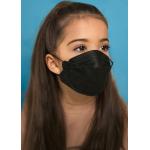 Gyerek ergonomikus FFP2 fekete maszk szájmaszk DOC NFW CE 0598