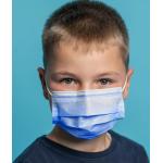 Gyerek Submed type IIR 3 rétegű prémium kék maszk szájmaszk arcmaszk 50 db dobozonként