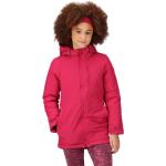 Sötét rózsaszín árnyalatú Regatta Kapucnis Gyerek kabátok - Vízálló - Lélegző 