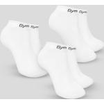 Sportos Nylon Fehér GymBeam Pamut zoknik 3 darab / csomag akciósan L-es 