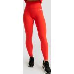 Női Lezser Nylon Piros GymBeam Magas derekú Fitness nadrágok akciósan XL-es 