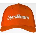 Feliratos Hálós szövet Narancssárga GymBeam Baseball sapkák akciósan 