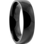 Férfi Klasszikus Titánium Fekete Trendhim Titánium gyűrűk 