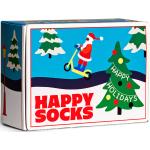 Női Elasztán Színes Happy Socks Téli Pamut zoknik 2 darab / csomag Karácsonyra akciósan 