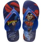 Gyerek Klasszikus Feliratos Kék Havaianas Superman Flipflop papucsok akciósan 26-os méretben 
