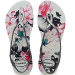 Havaianas Luna flip-flop szandál, fehér virágos/sz