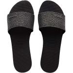 Női Lezser Textil Fekete Havaianas Flipflop papucsok 36-os méretben 