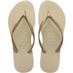 Havaianas Slim flip-flop papucs, bézs/arany