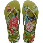 Női Lezser Feliratos Zöld Havaianas Slim Nyári Flipflop papucsok akciósan 40-es méretben 
