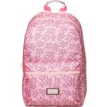 Heavy Tools Elinor rózsaszín leveles laptoptartós hátizsák 15,6"
